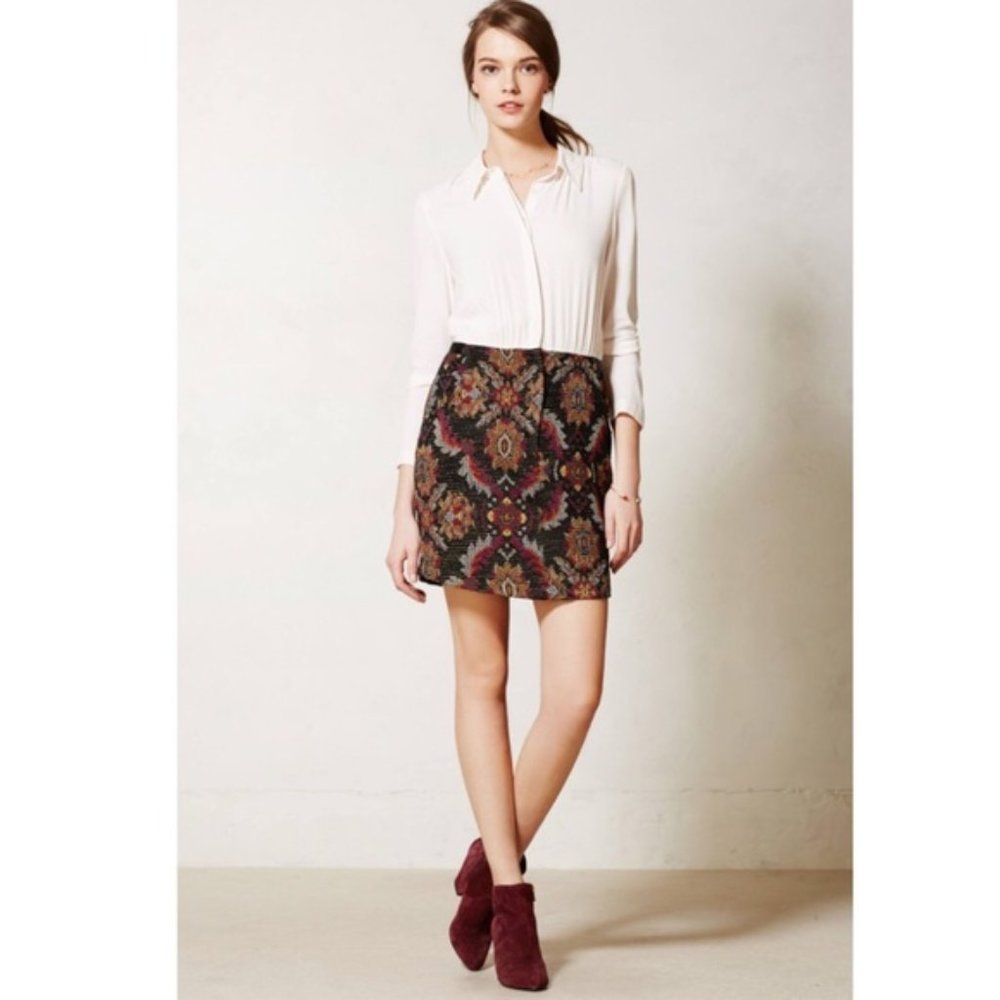ANTHROPOLOGIE Daresbury Dress sp ps PETITE new with tag